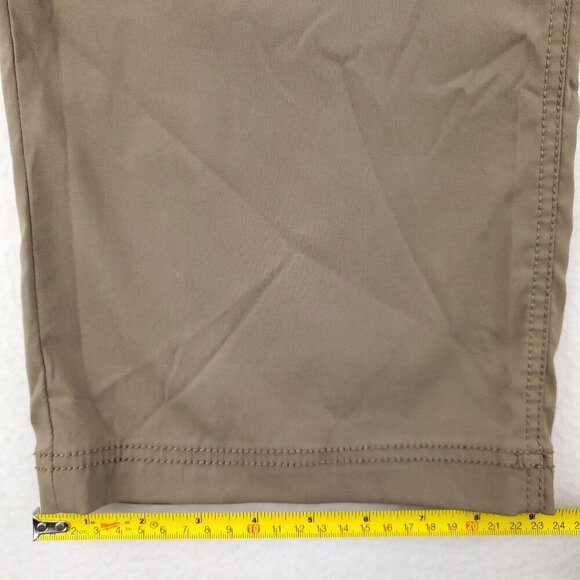 prAna Brion Pants Slim Fit Stretch UPF 50+ Water Repellent Hiking Men's 38x32 - Picture 9 of 12